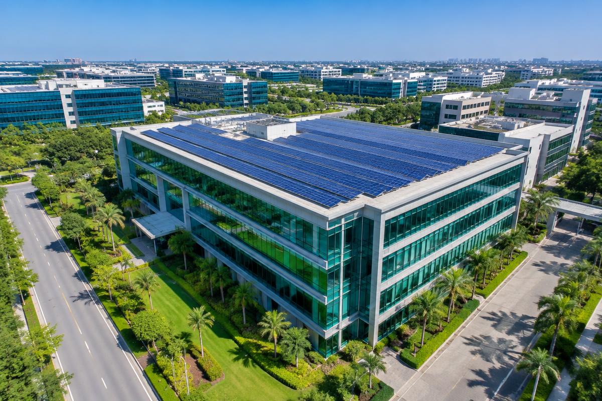 Commercial Solar Solutions — solar installation by OneVision Solar
